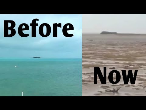 Video: Beaches Disappear Due To Hurricane