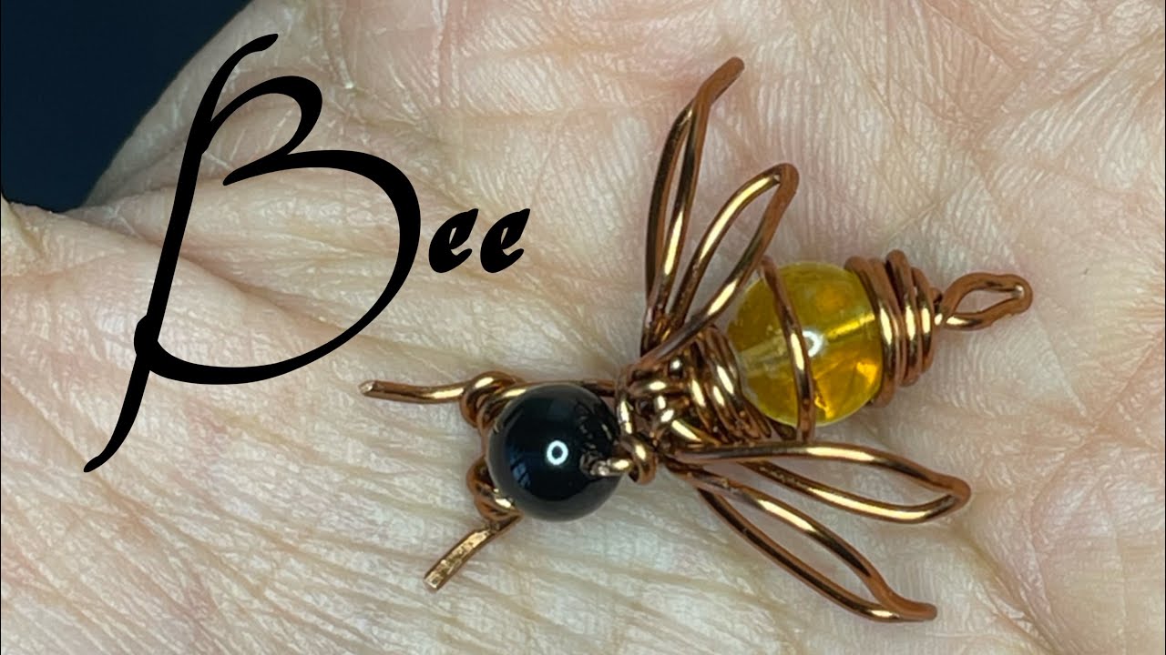 🇵🇭 bee wire art bee wire charm wirewrapped insect YouTube