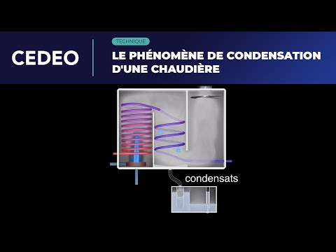 Technique | Le phénomène de condensation d'une chaudière | CEDEO