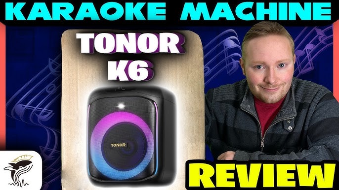  Karaoke Machine For Adults, TONOR Portable Bluetooth Speaker