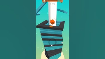 Stack ball 3D game #gaming #shortsfeed #games #stackball3dgameplaylevelscross200 #stackball3dgame