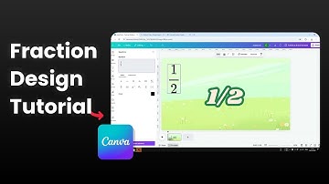 How to Make a Fraction in Canva