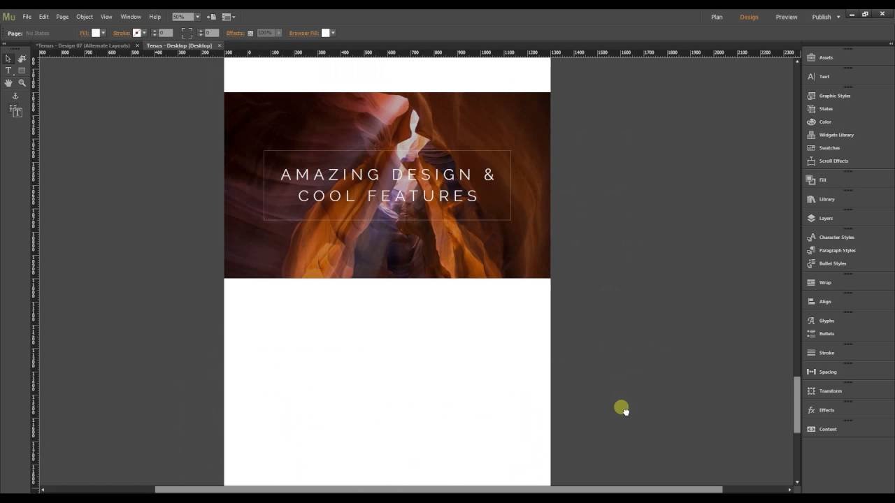 Tersus Muse Support Delete Sections In Template 07 YouTube