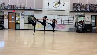 Irving High School Toy Tigers Audition Kick Routine 2020-2021 Front