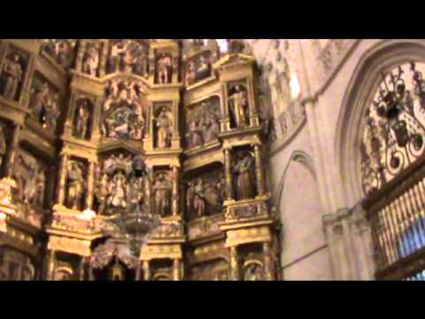 Interior de la Catedral de Burgos video phone é a continuação de telephone