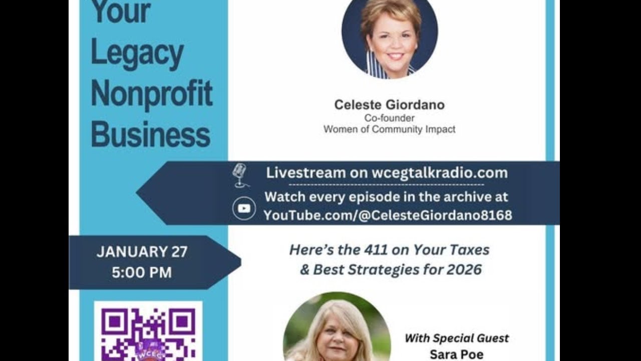 WCEG Media Enterprises Global Legacy & Wealth Building host Celeste Giordano.