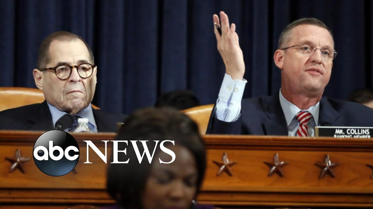 Judiciary debates impeachment charges against the president l ABC News