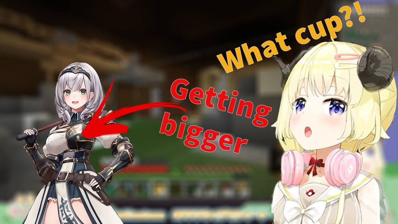 Watame got Amazed by Noel's Oppai because it's Getting Bigger!!!