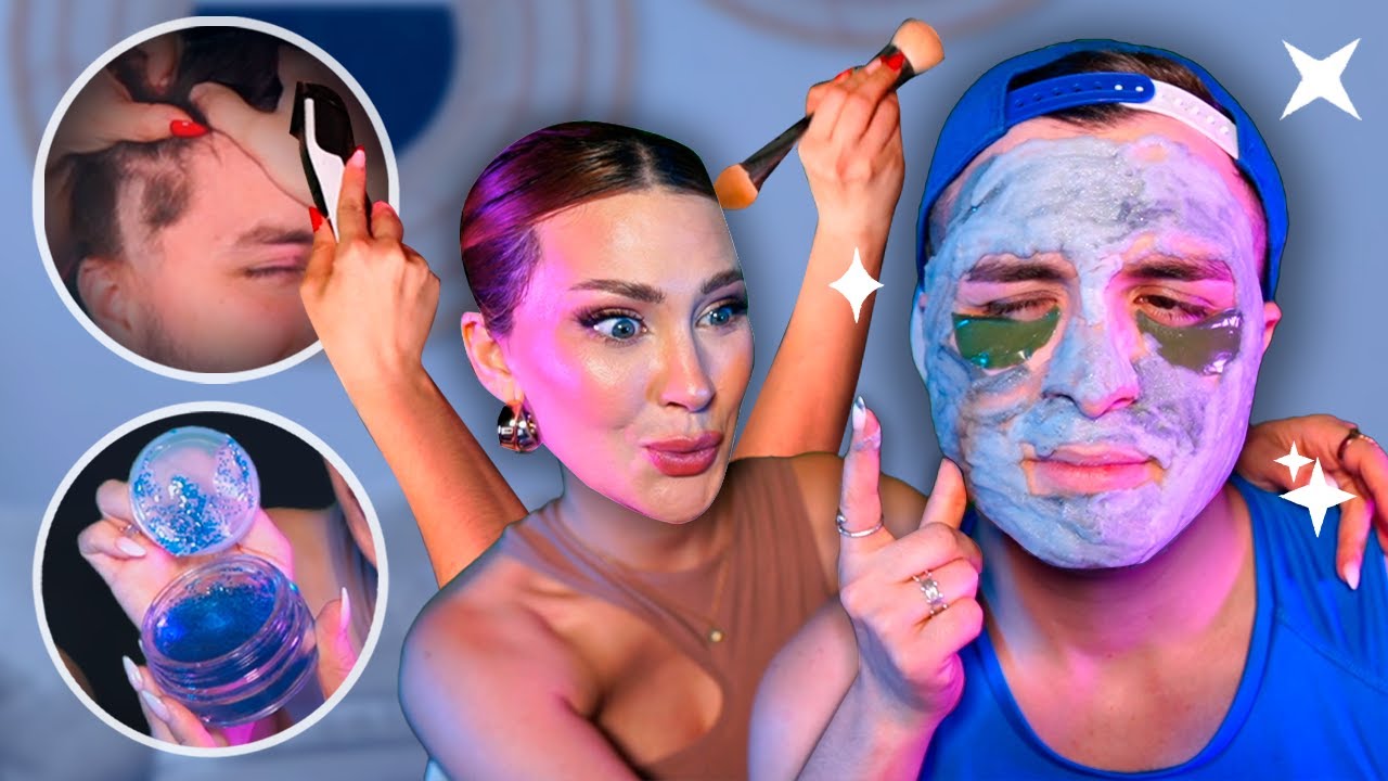 Le hice un GLOW UP a mi novio... no dejará que le vuelva a tocar después de esto 😂