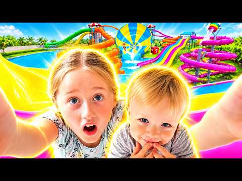 I Built a WATER PARK in my House for my LITTLE BROTHER