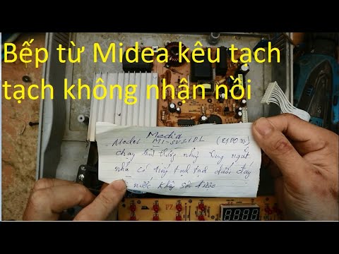 Video Bếp từ Midea kêu tạch tạch,không nóng - youtube