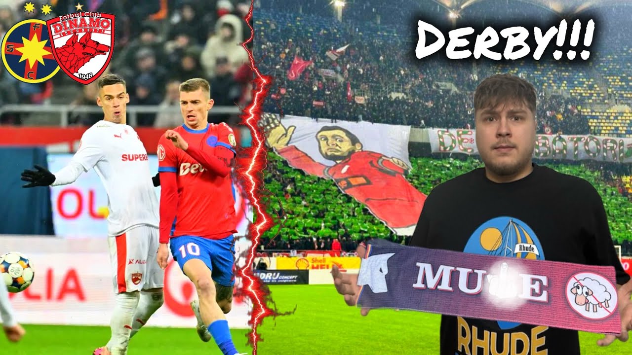 FCSB-Dinamo | 0-0 pe 0°C🥶 în Derby de România‼️