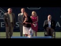 Hall of Fame Ring Presentation - Tracy Austin, Brad Parks, Pam Shriver