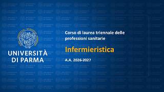 Corso di laurea triennale delle professioni sanitarie in "Infermieristica" - A.A. 2026-27