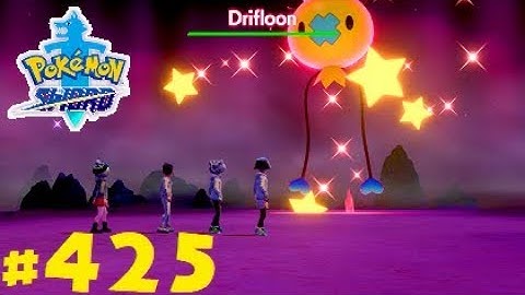 Pokemon Sword Shiny Dynamax Drifloon Raid & Catch