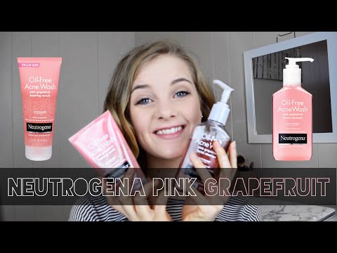 Neutrogena Pink Grapefruit Face Wash+Scrub Review