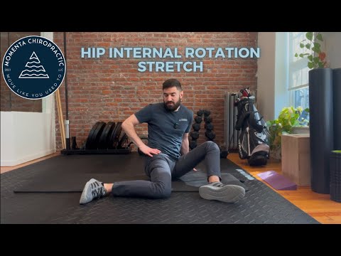 Hip 90/90 Internal Rotation Stretch