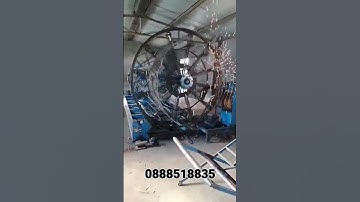 máy hàn lồng cống tự động