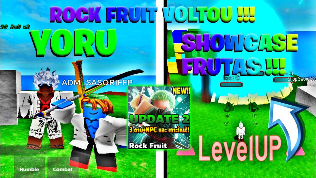 rumble fruit in blox fruits showcase｜TikTok Search