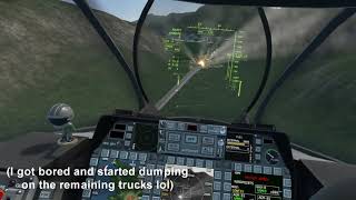 VTOL VR - Destroying a Convoy