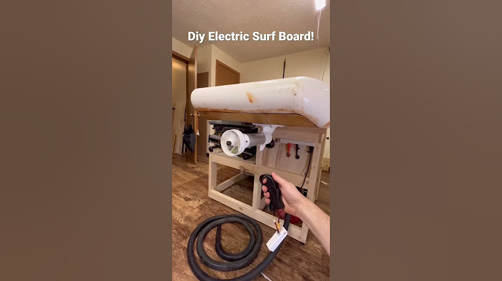 Diy Electric Surf Board