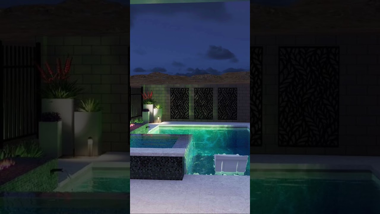 Pool Build Part 2: Render vs Reality 🔥 Las Vegas Backyard Transformation