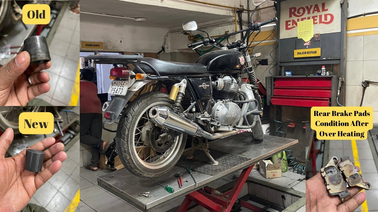 Rear Brake Failure Of Interceptor 650 | Visited Service Centre