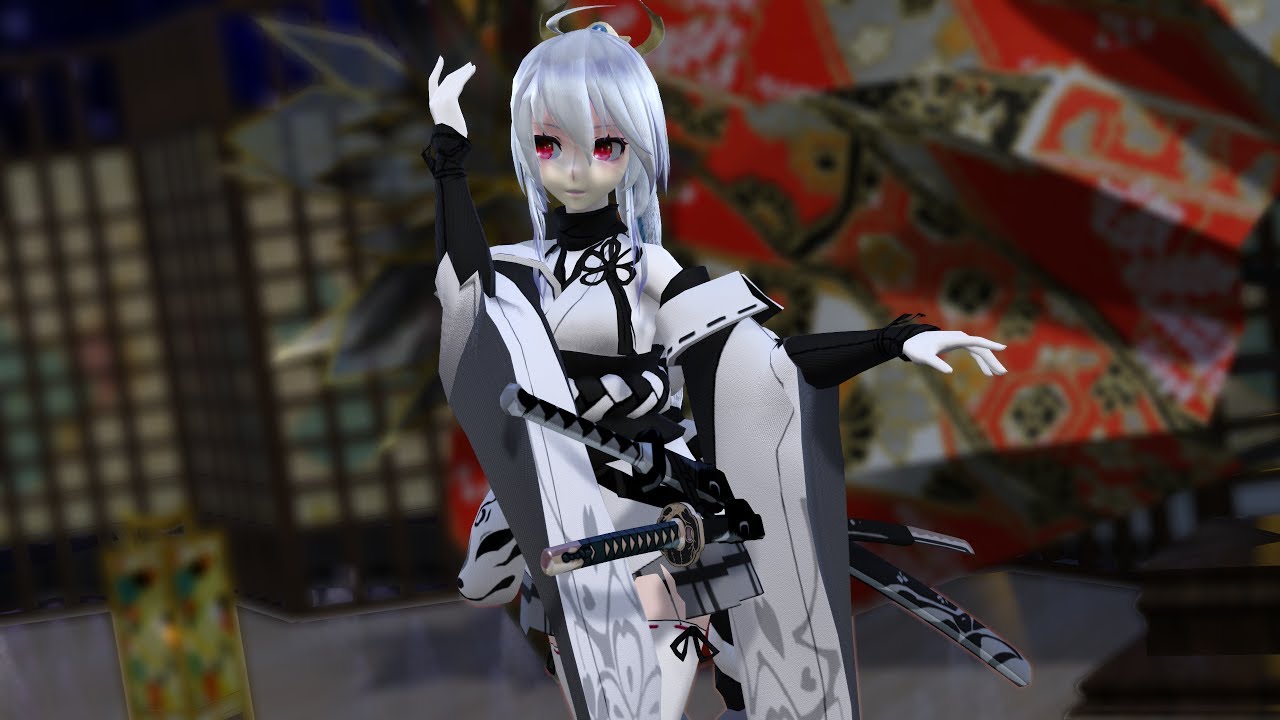 【TDA・MMD】『極楽浄土』【1440p-60fps or WQHD】TDA 武士Haku