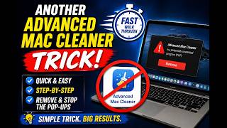 Advanced Mac Cleaner Trick Exposed | Fast Walkthrough to Stop the Pop-Ups