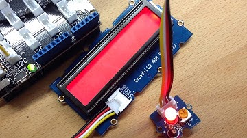 Arduino - temperatuur meter incl. LCD-scherm, LED, Buzzer