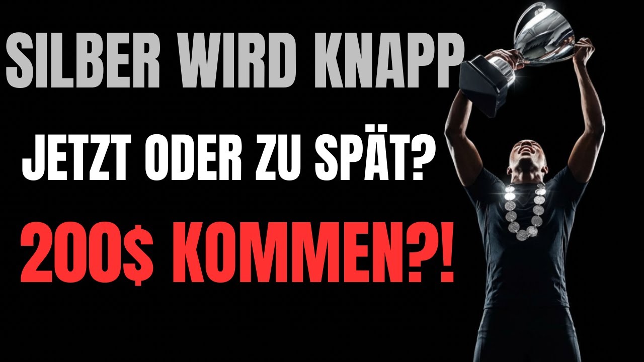 Silber Superzyklus JETZT: Physisches Silber verschwindet – 200 $ kommen!