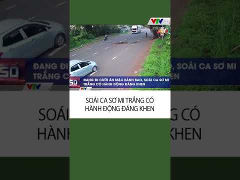 Video Soái ca sơ mi trắng có hành động đáng khen - youtube