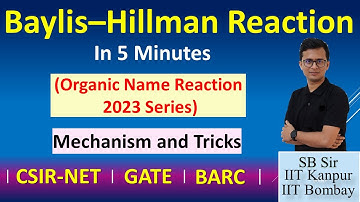 Baylis–Hillman Reaction | CSIR-NET GATE BARC IIT-JAM | Baylis–Hillman Reaction  Mechanism