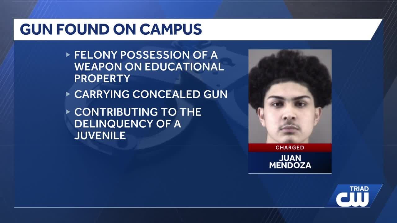 North Forsyth High School student charged with having gun on campus ...