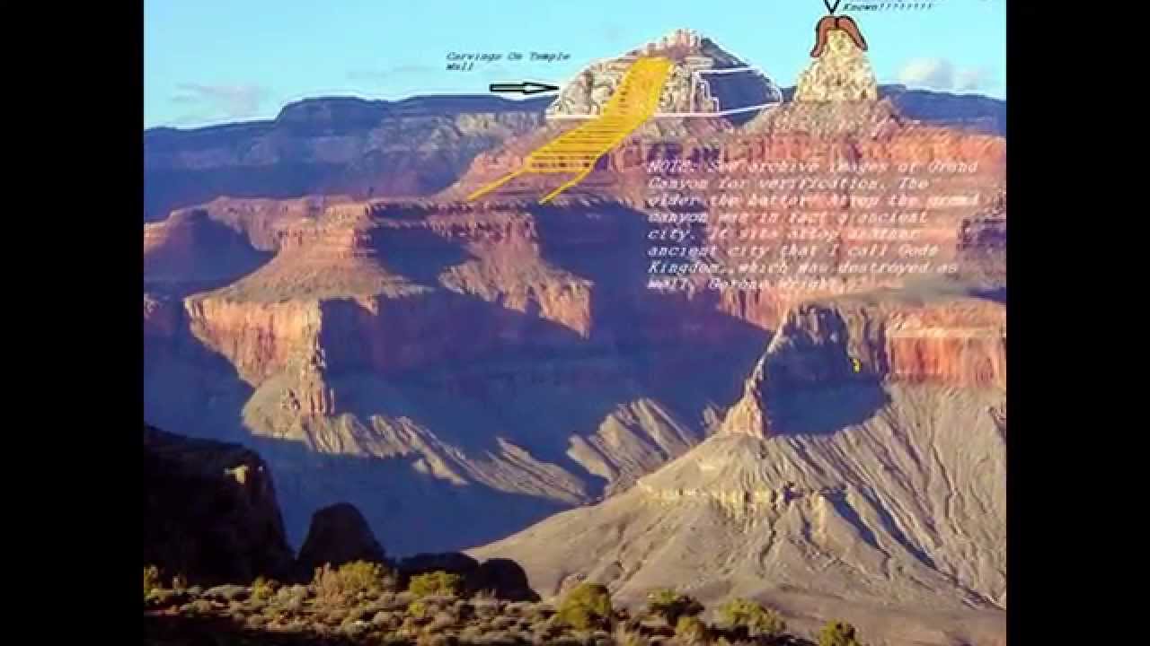 Ancient Ruins Discovered Attop Grand Canyon By Gerone Wright YouTube
