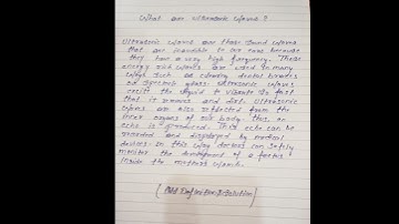 What are ultrasonic waves? | definition |