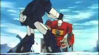 Transformers Headmasters - Soundwave and Broadcast duel