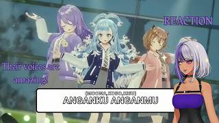 Download Lagu VTuber reacts to Moona, Risu, and Kobo's \ MP3