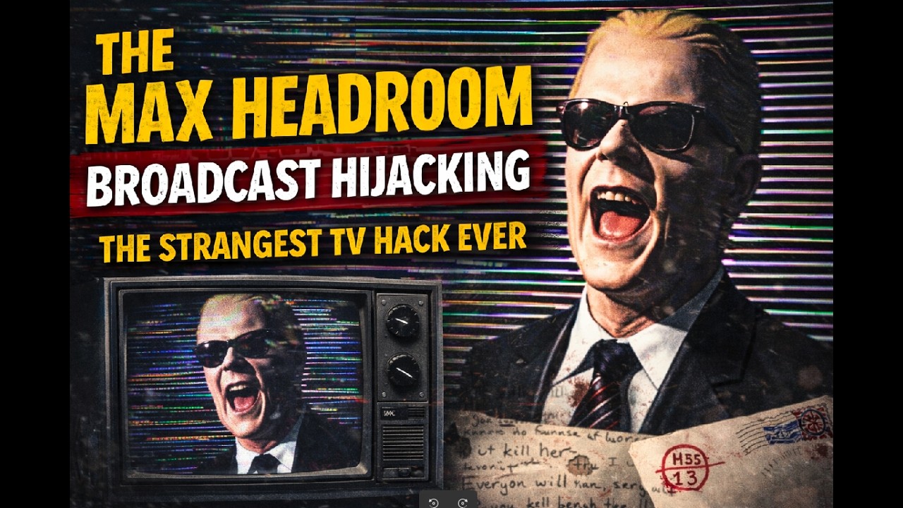 The Max Headroom Broadcast Hijacking: The Strangest TV Hack Ever - YouTube