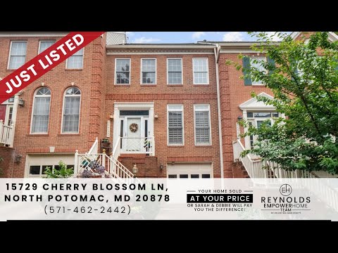 15729 Cherry Blossom Lane, North Potomac, MD home video tour