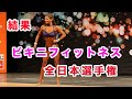 【全日本選手権結果!!】9月1日に開催されたビキニフィットネスオールジャパンに出場してきました!!