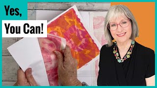 картинка: Потрясающие результаты гелевой печати на ткани