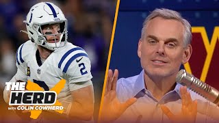 Carson Wentz is traded to Washington, talks possible replacement for Colts — Colin | NFL | THE HERD