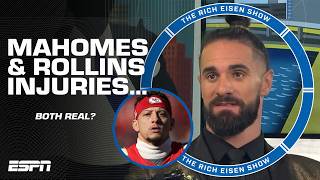 Celebrity Seth Rollins CATCHES STRAYS comparing his injury to Patrick Mahomes 🍿 | The Rich Eisen Show Net Worth