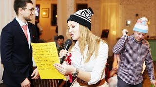 Гости читают РЭП НА СВАДЬБЕ | Поздравления молодожёном | Конкурс на свадьбе Гости читают РЭП НА СВАДЬБЕ | Поздравления молодожёном | Конкурс на свадьбе