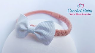 Expositor para Laço/Tiarinha/Bico de Pato/Xuxinha e etc. - Crochet Baby Yara Nascimento