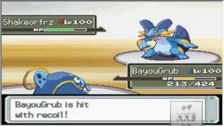 Wifi Battle #62:Pokemon Platinum:MonoType:Versus JamesYakura Part 1