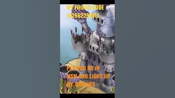 PLS ADD ME IN FRIENDS IN MSM LIGHT MY TORCHES PLS #mysingingmonsters #shorts