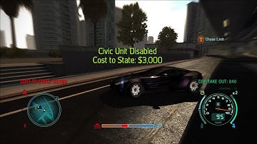 NFS Undercover - Aston Martin One-77 vs Chase Porsche 911 GT2