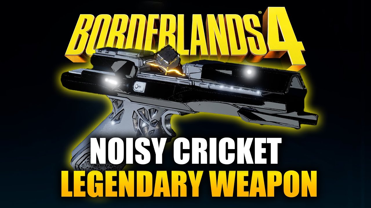 Borderlands 4 - How to Get Noisy Cricket Legendary Weapon (Men In